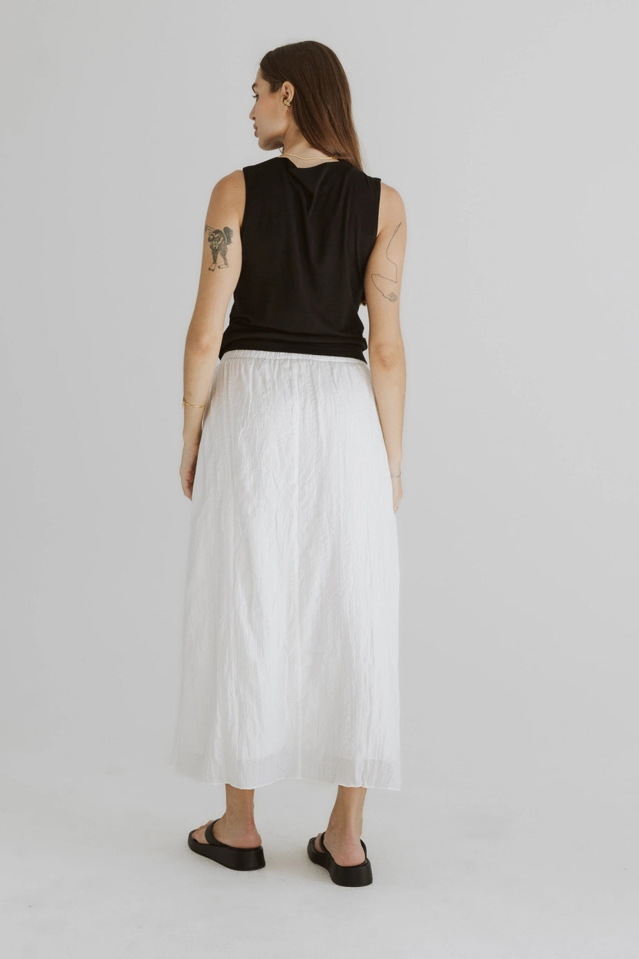 All Row Cowl Neck Top