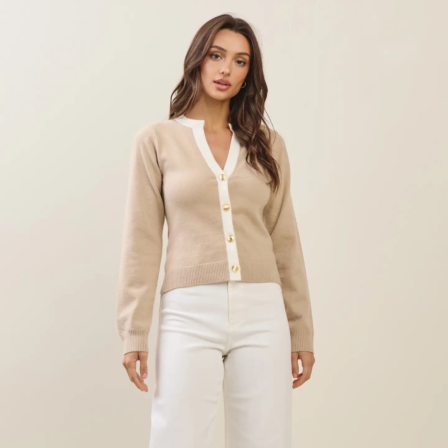 Able Contrast Sweater (Various Colors)
