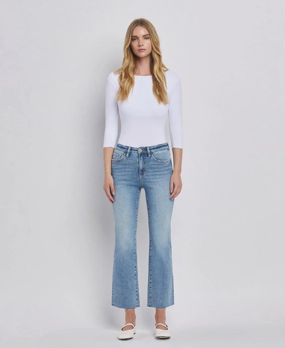 Vervet High Rise Kick Flare Jeans