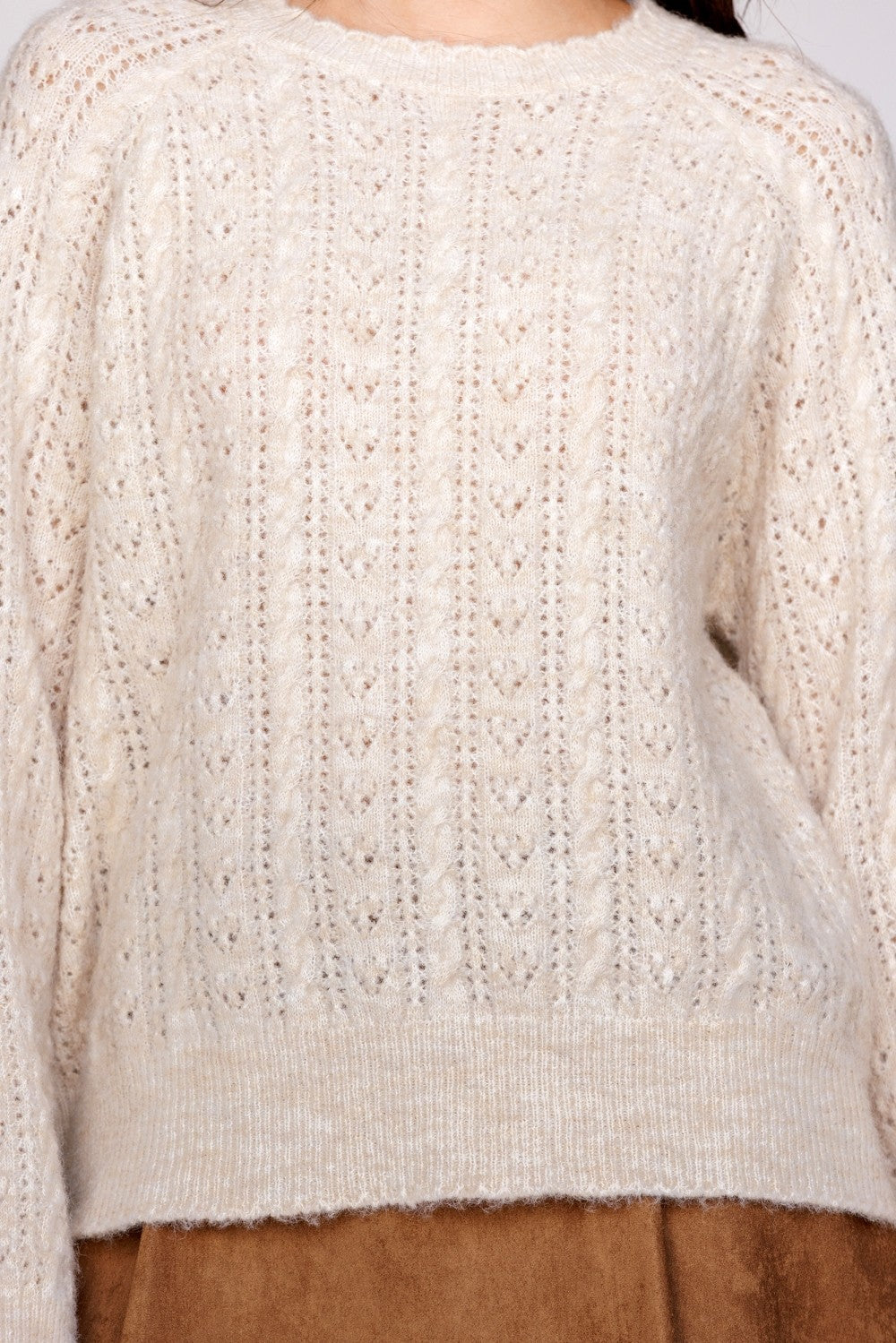 Storia Cable Knit Sweater