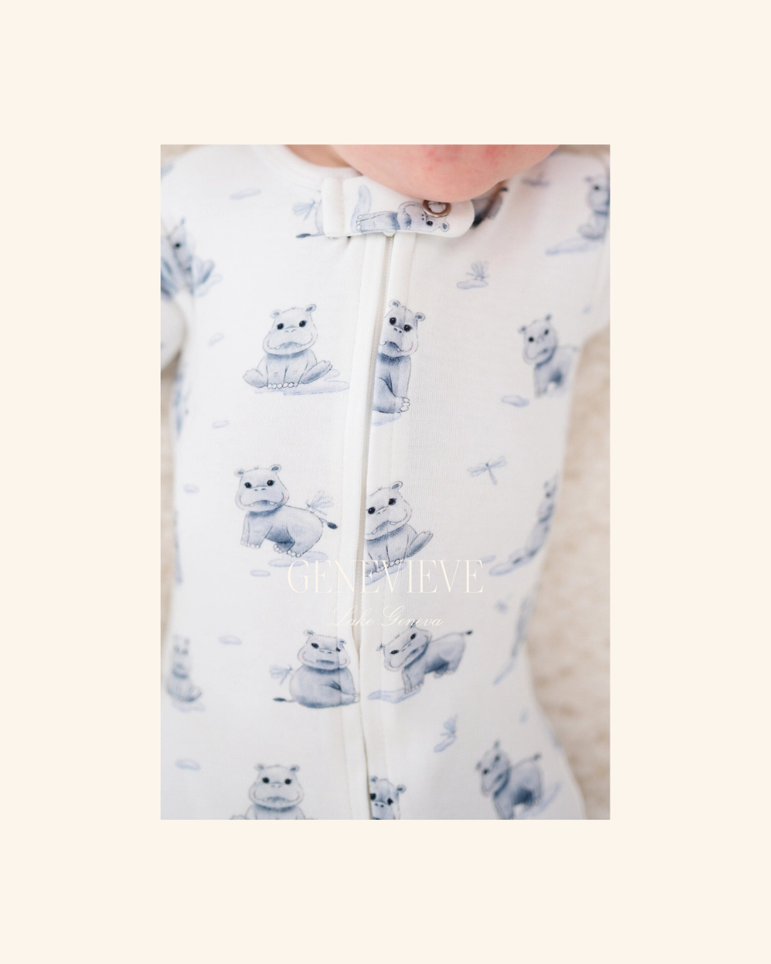 Loved Baby Baby Hippo Footie