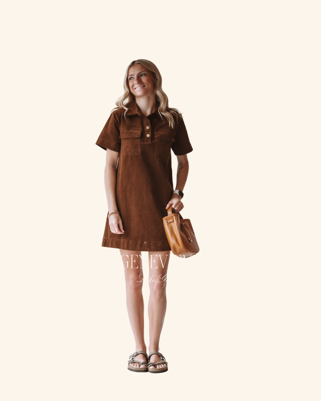 Needii Corduroy Mini Dress