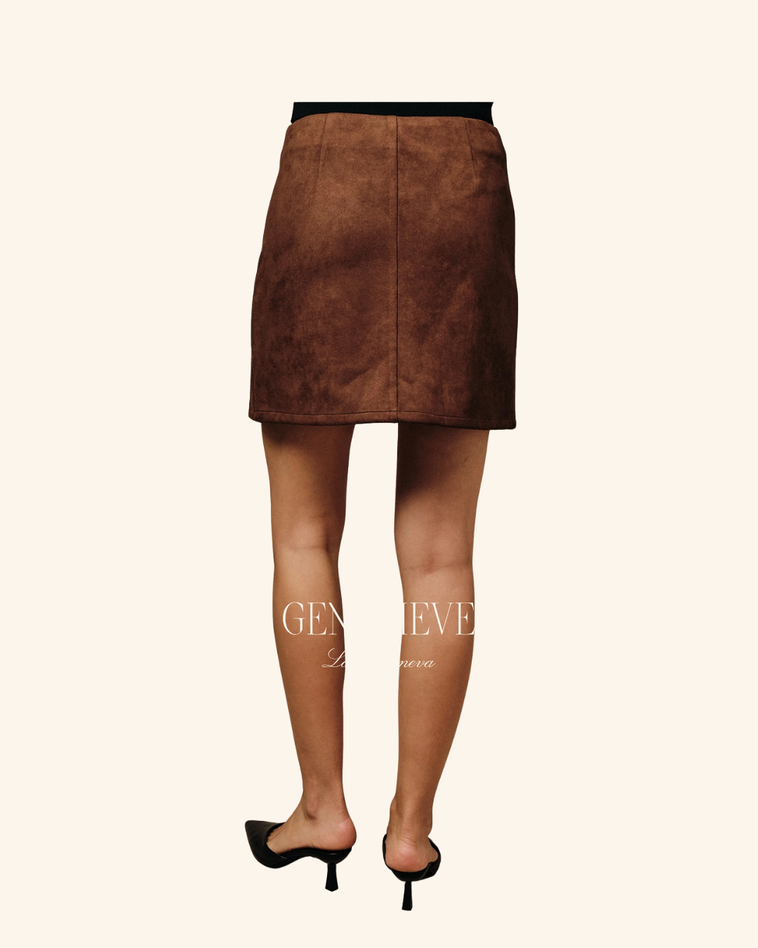 Sunday Edition Brown Button Mini