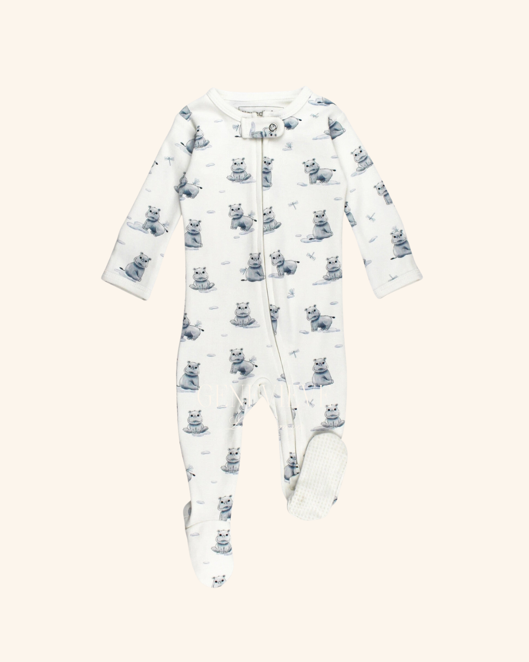 Loved Baby Baby Hippo Footie