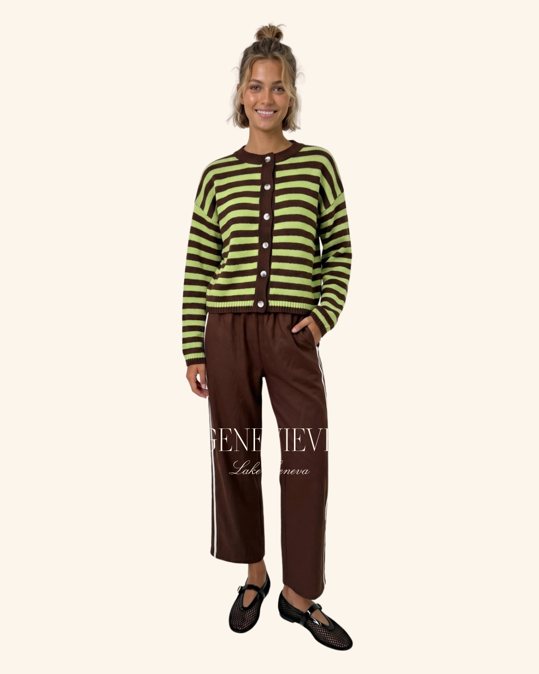 Twentifourth Espresso Linen Pant