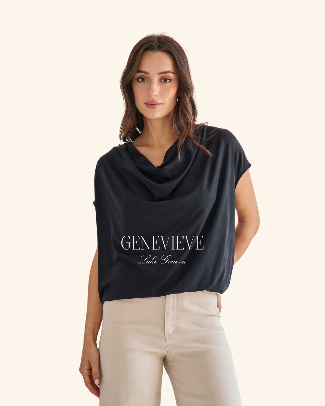 Able Cowlneck Top