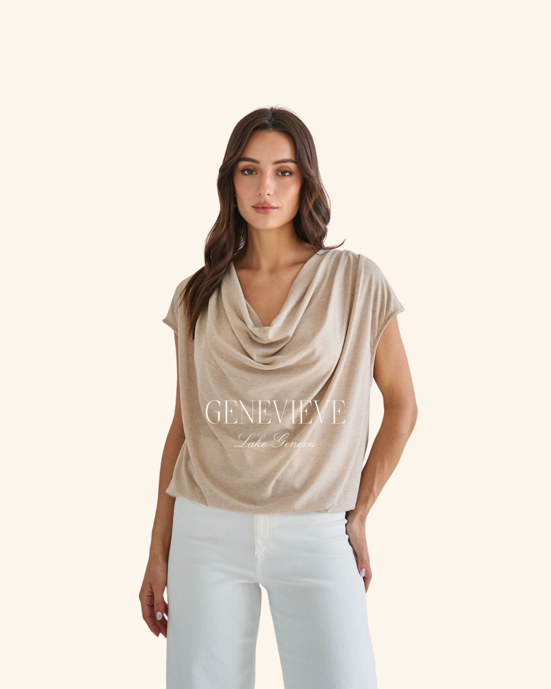 Able Cowlneck Top