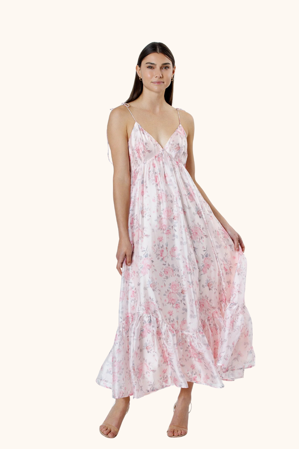 Storia Delicate Floral Print Dress