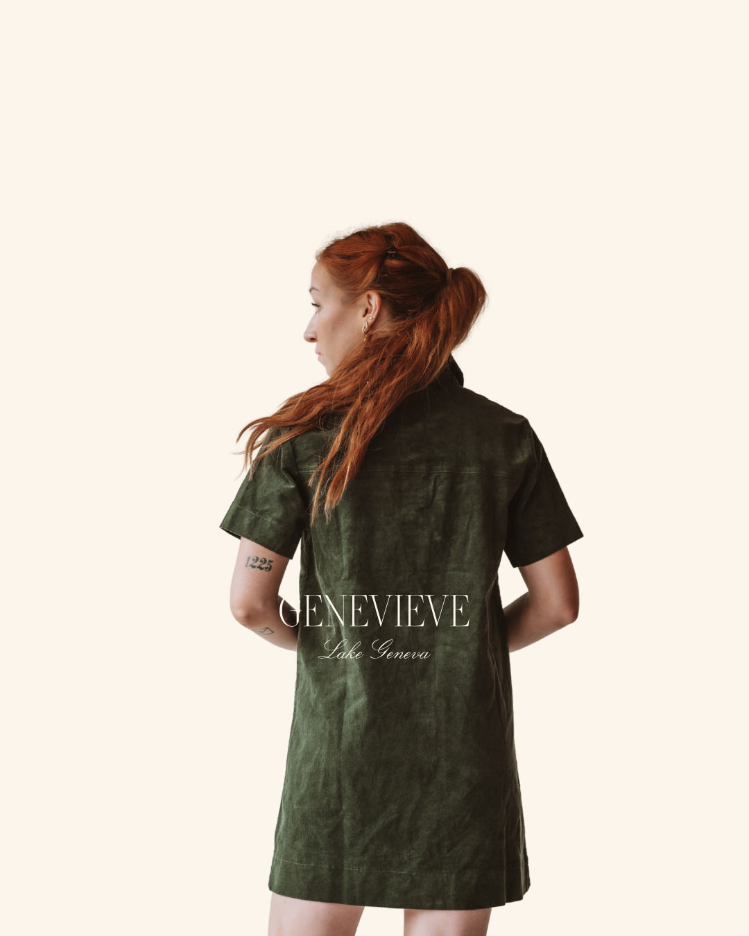 Needii Corduroy Mini Dress
