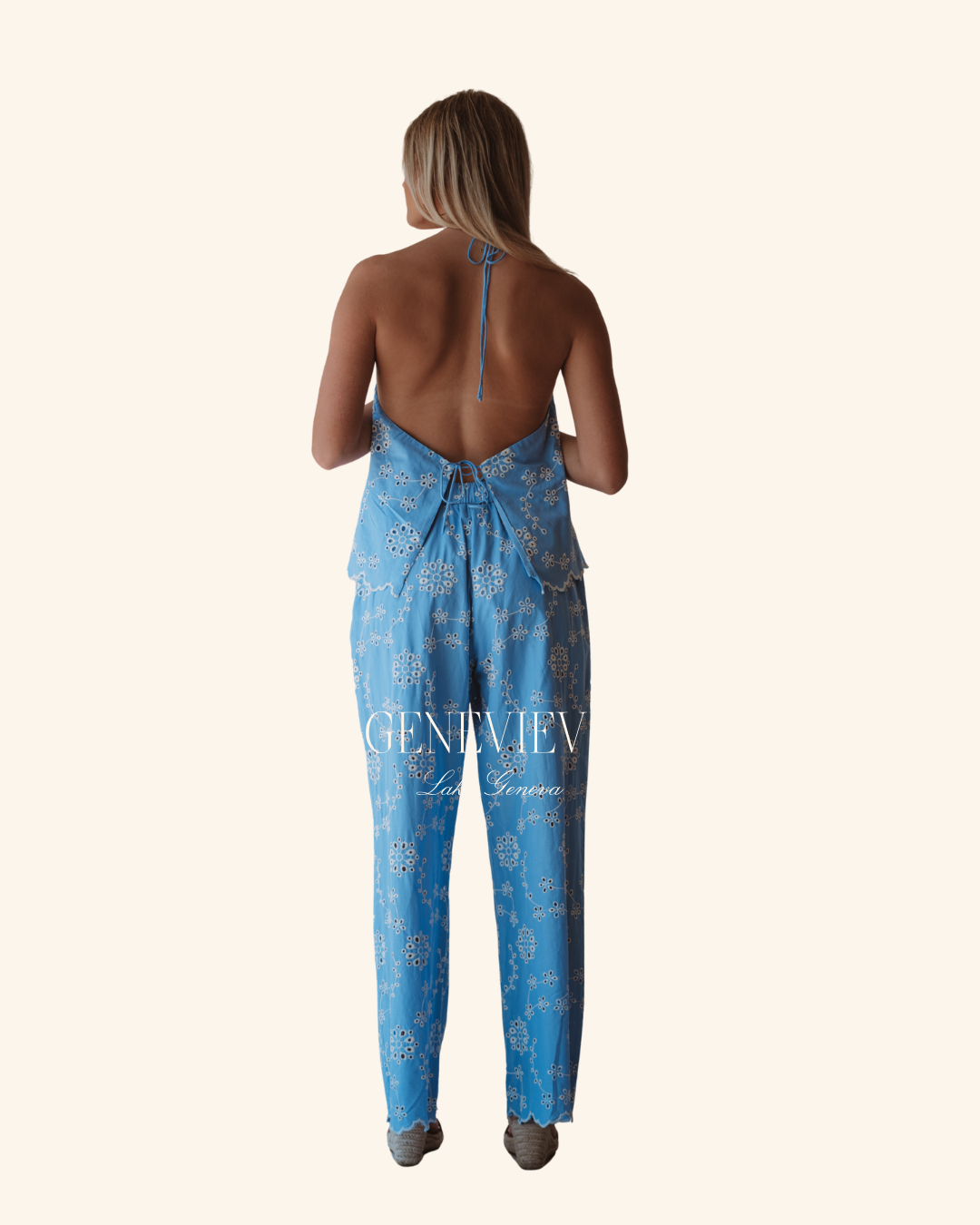 Mable Blue Wide-leg Pant