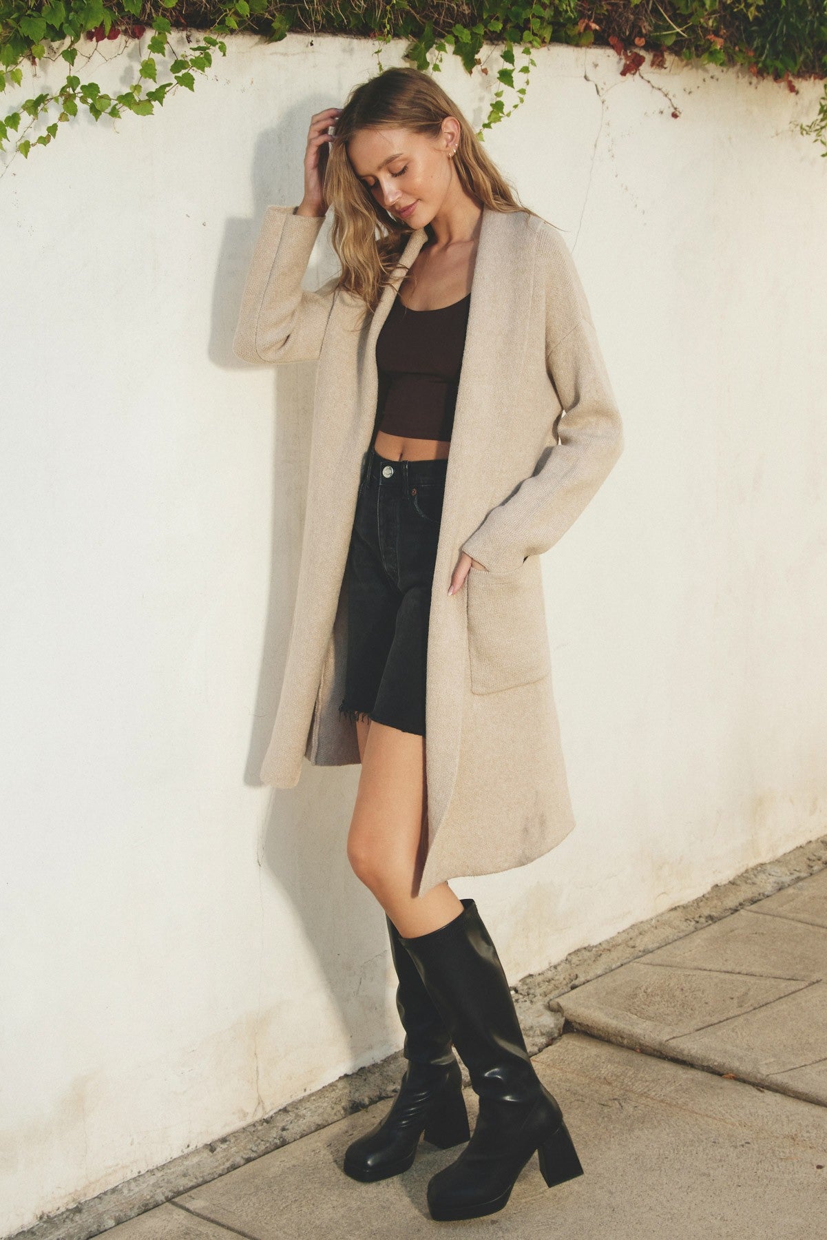 Dress Forum Cozy Long Cardigan (Various Colors)