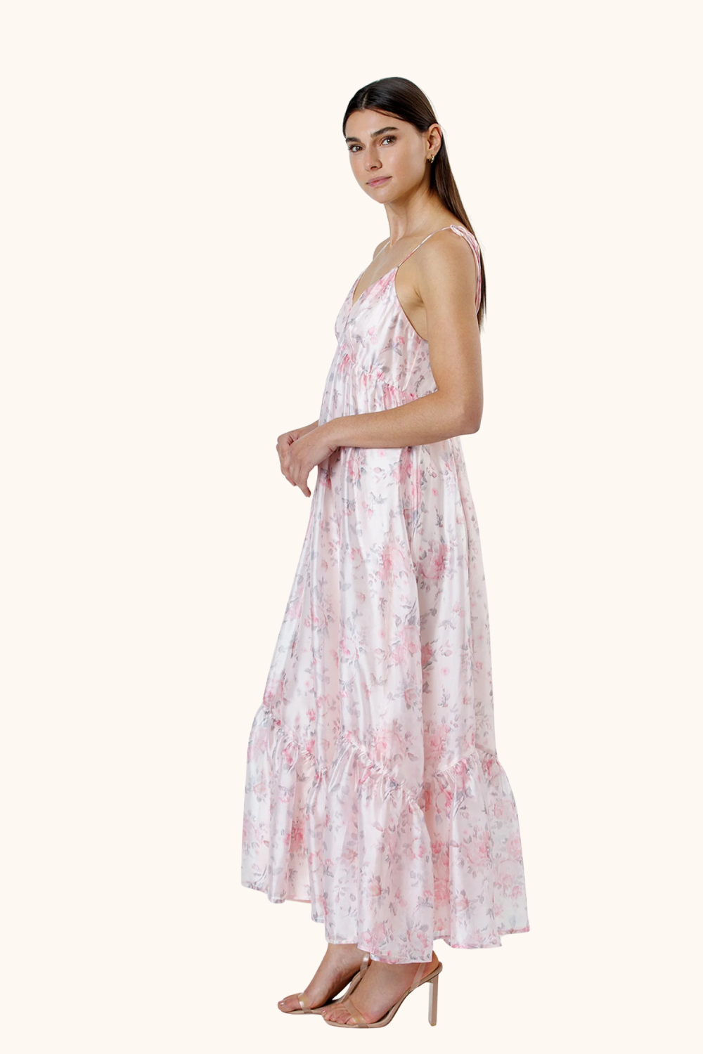 Storia Delicate Floral Print Dress