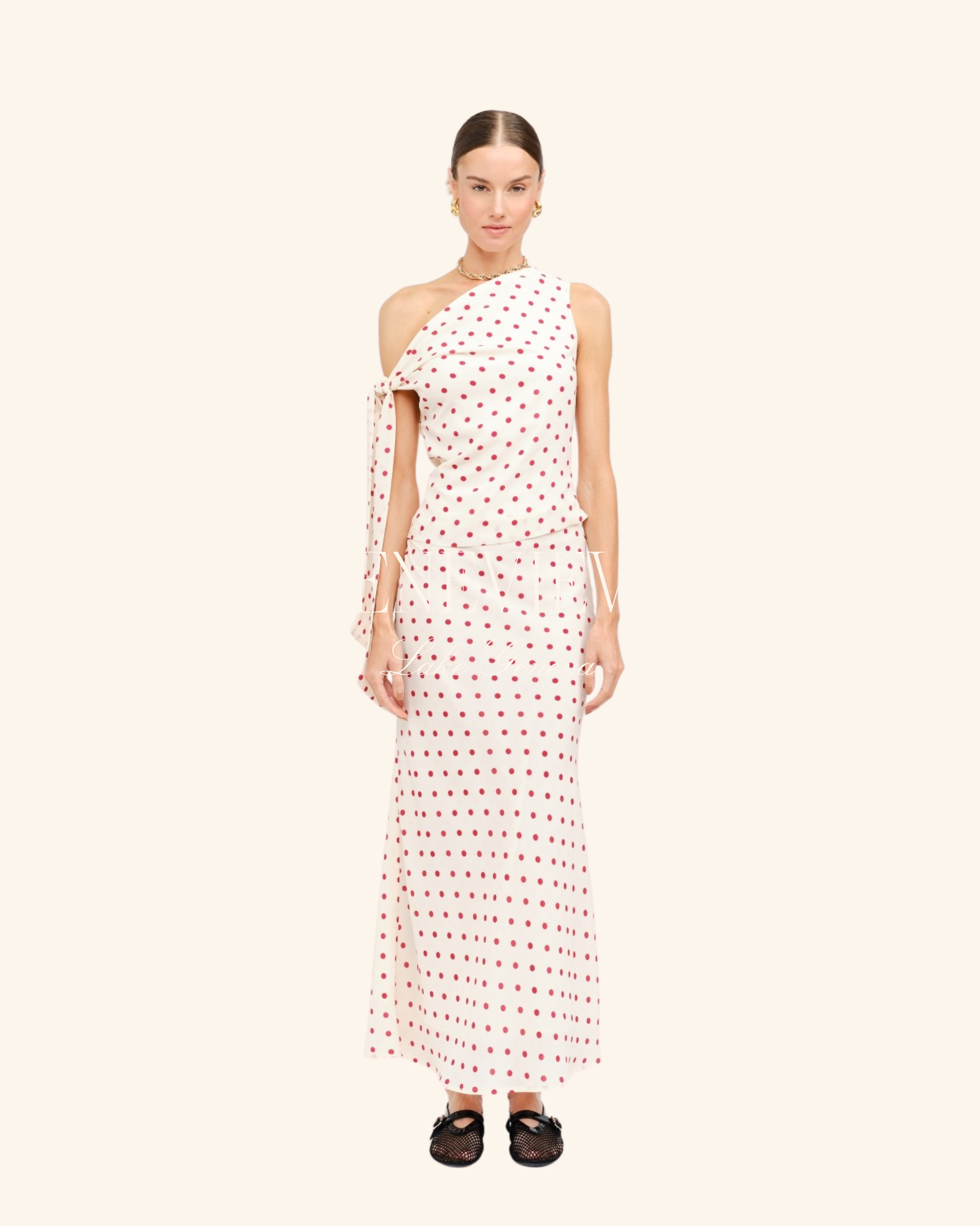 Sofie the Label Kalila Dot Midi Skirt