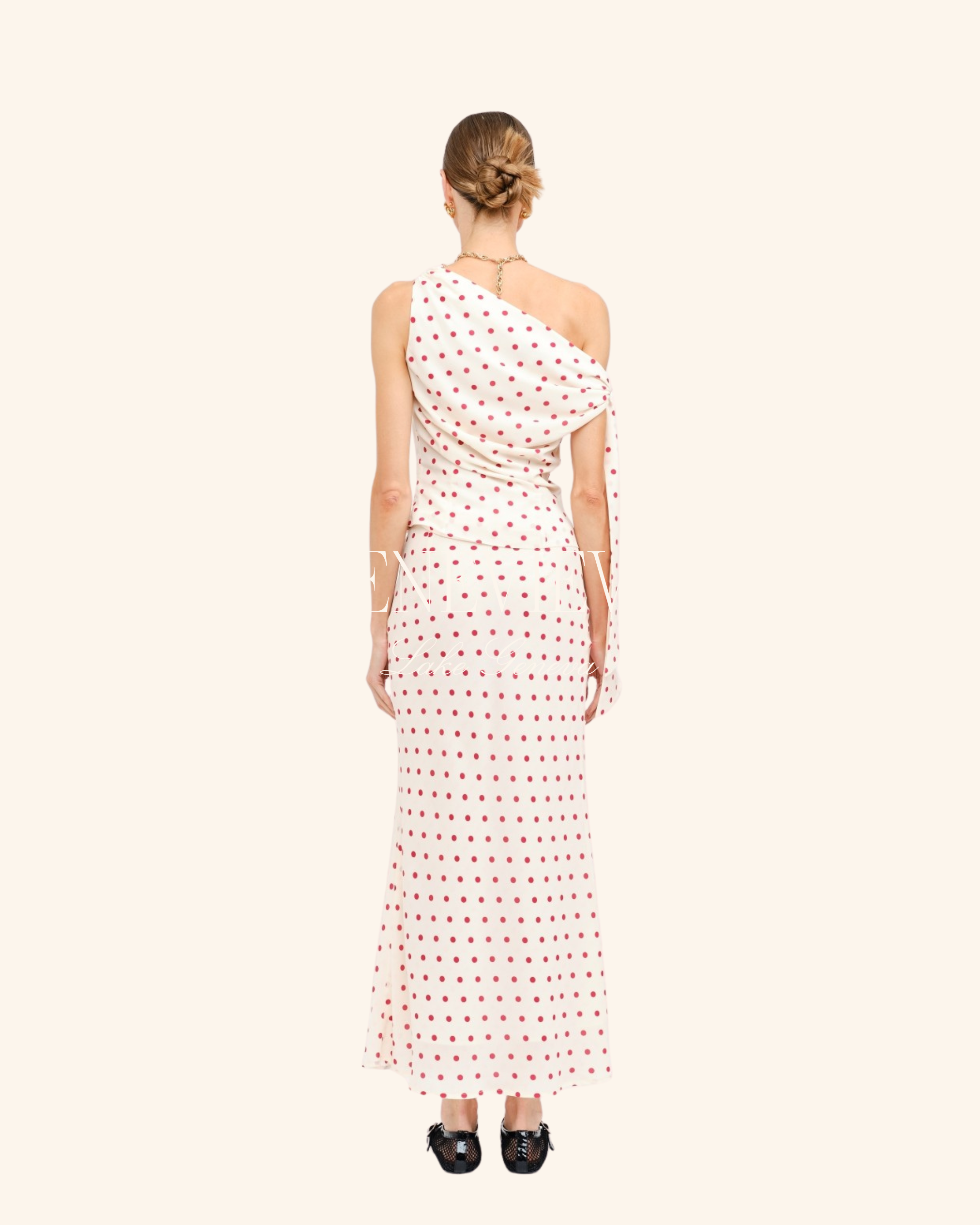 Sofie the Label Kalila Dot Midi Skirt