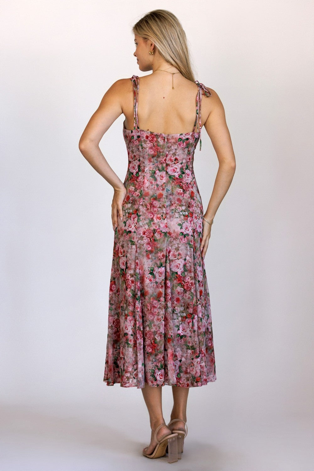 Storia Fit And Flare Midi Dress