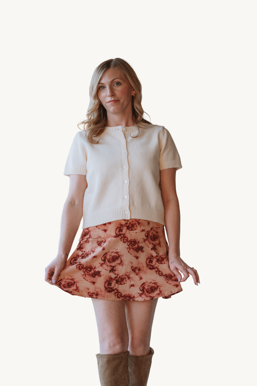 Pretty Garbage Raven Short Sleeve Cardigan