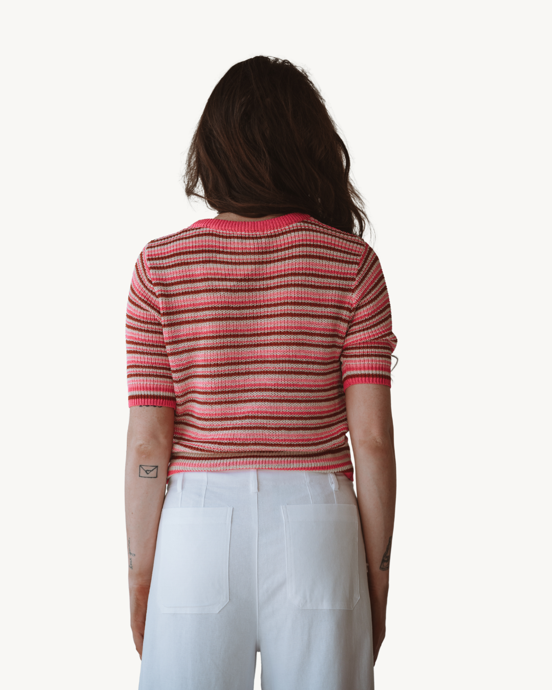 Lucy Paris Andy Pink Knit Top