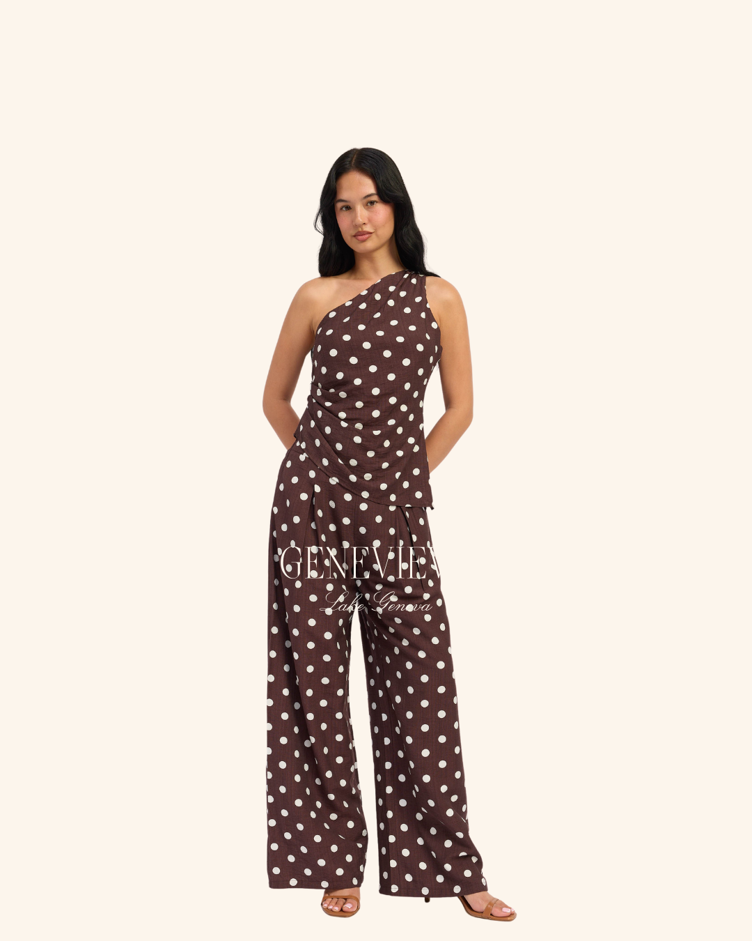 Emory Park Epresso Polka Dot Pant