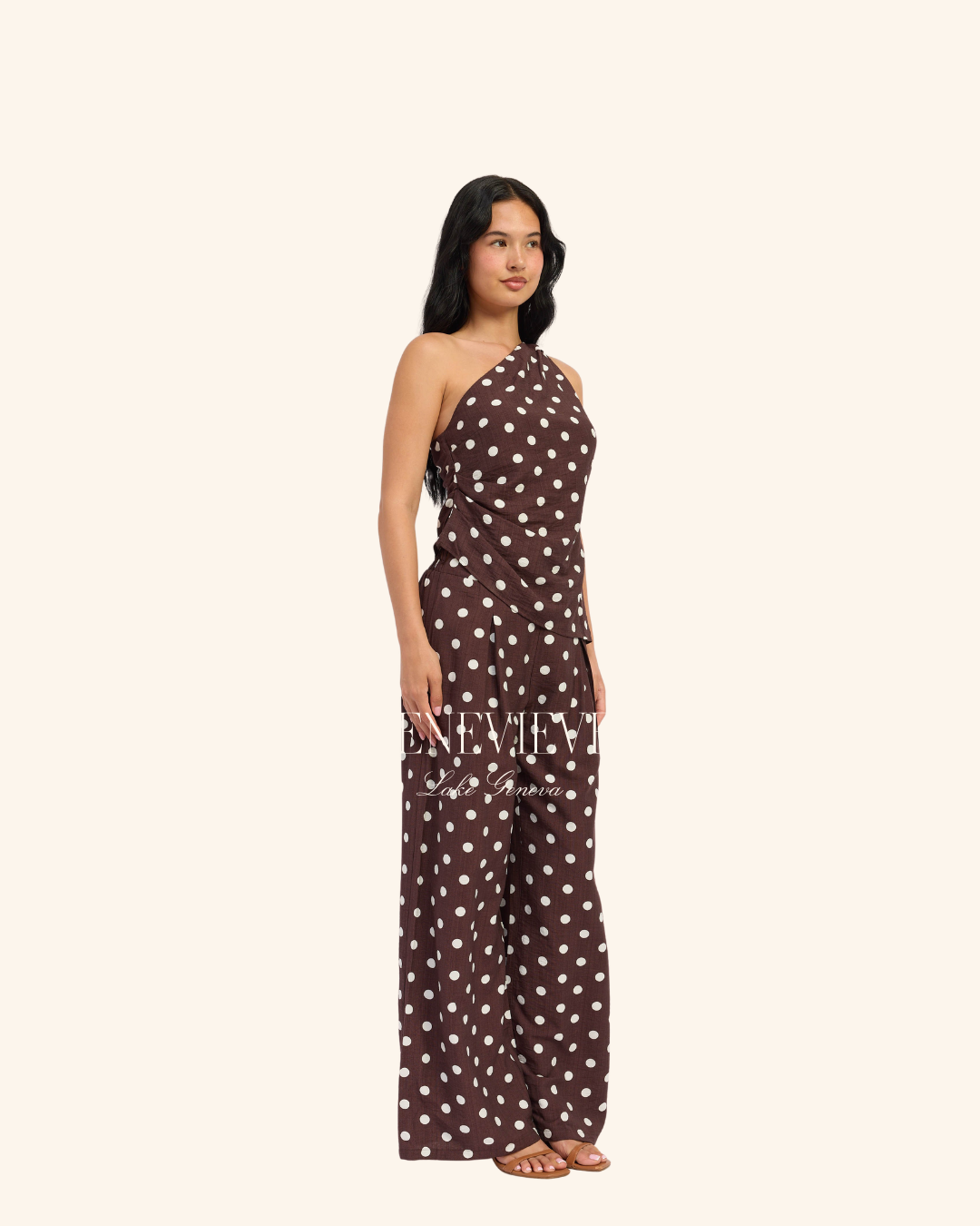 Emory Park Epresso Polka Dot Pant
