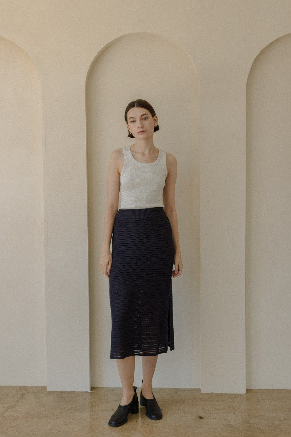 All Row Rib Knit Tank