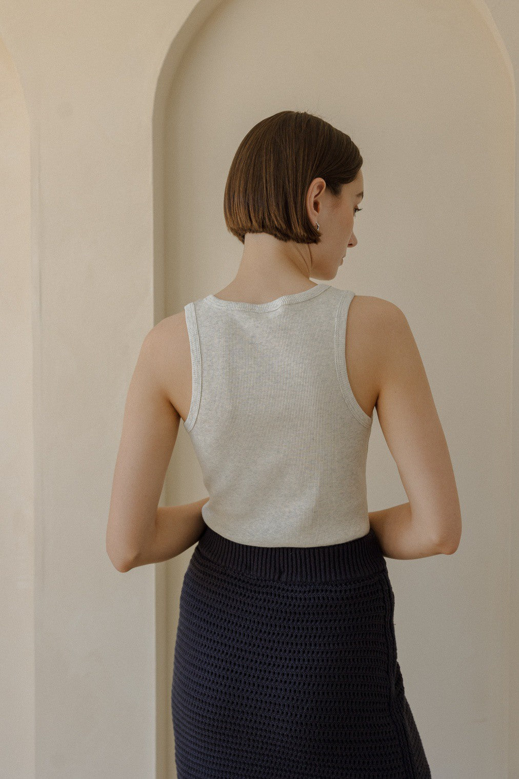 All Row Rib Knit Tank