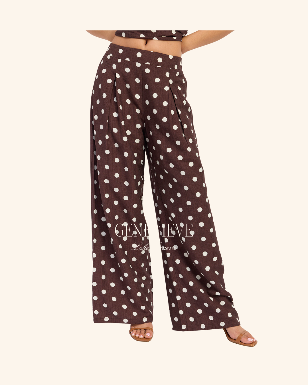 Emory Park Epresso Polka Dot Pant