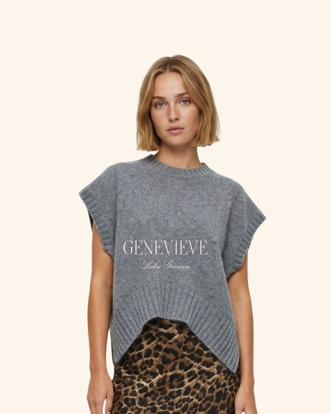 Twenti Grey Sweater Vest