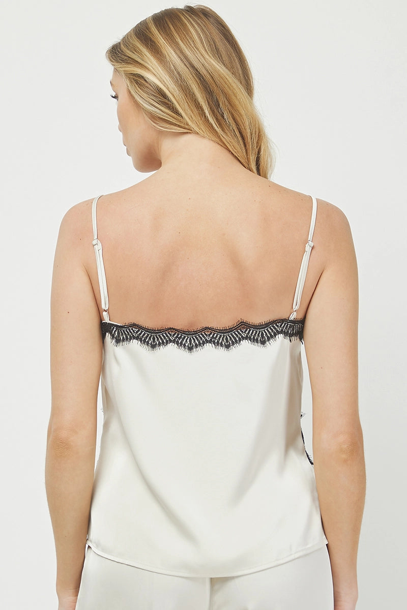 Needii Lace Satin Cami