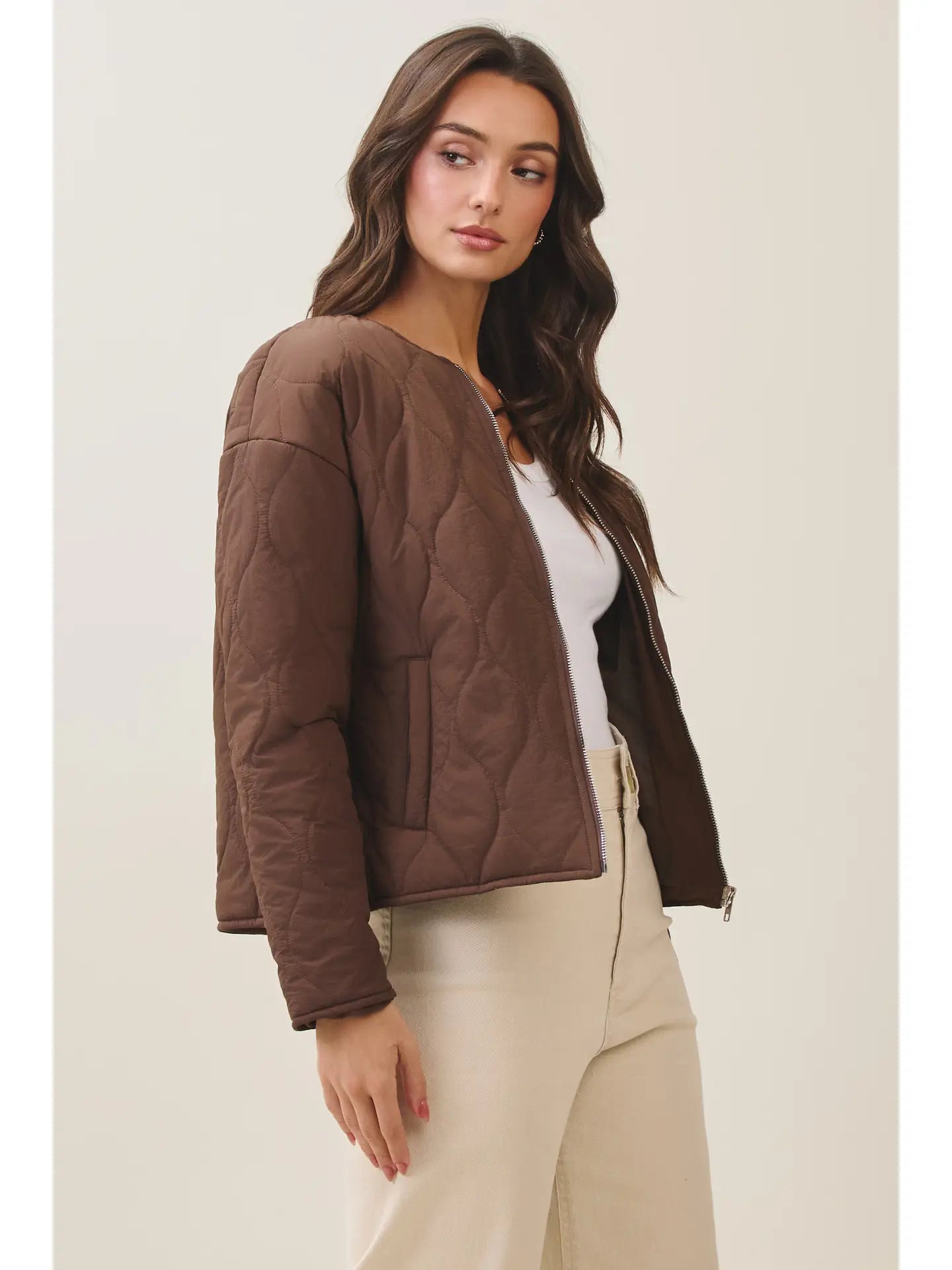 Able Quilted Puffer Jacket