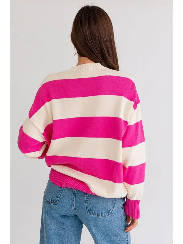 Le Lis Color Striped Sweater