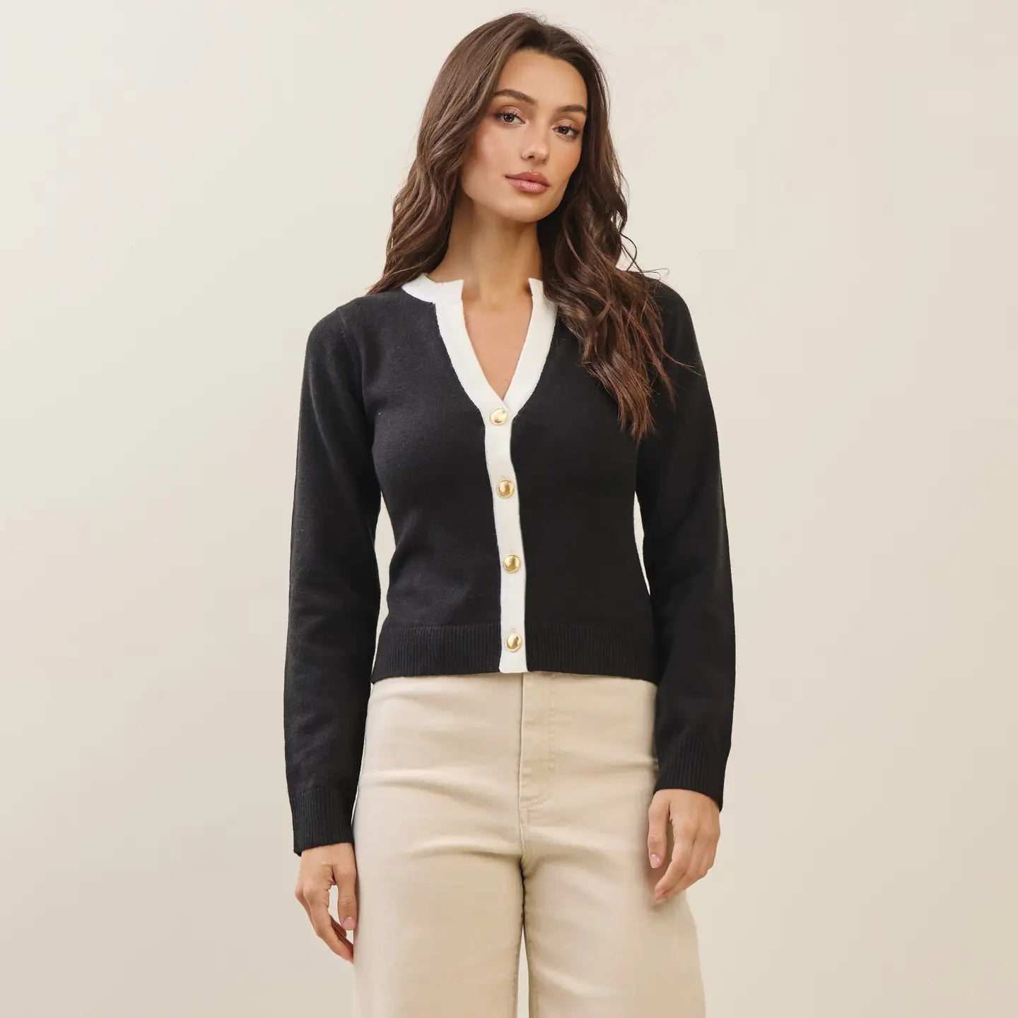 Able Contrast Sweater (Various Colors)