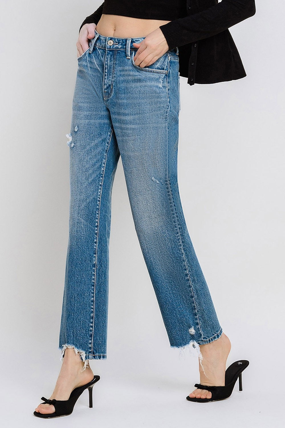 Vervet High Rise 90's Dad Jeans