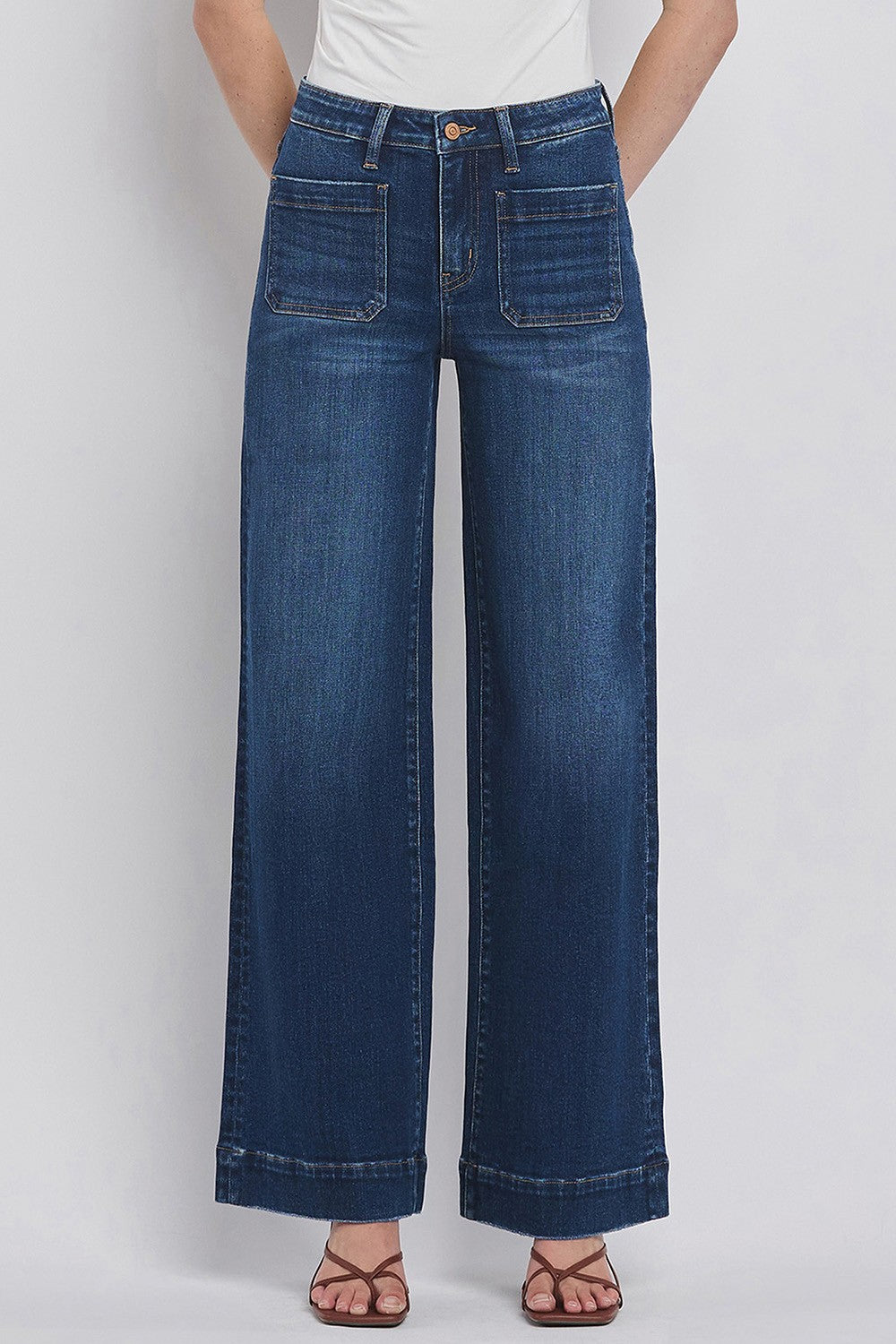 Vevert High Rise Wide Trouser Jeans