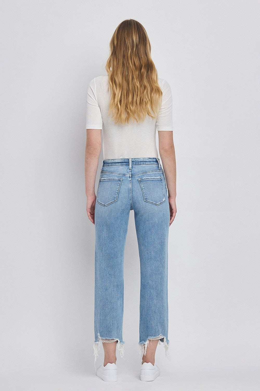 Vervet High Rise Regular Straight Jeans