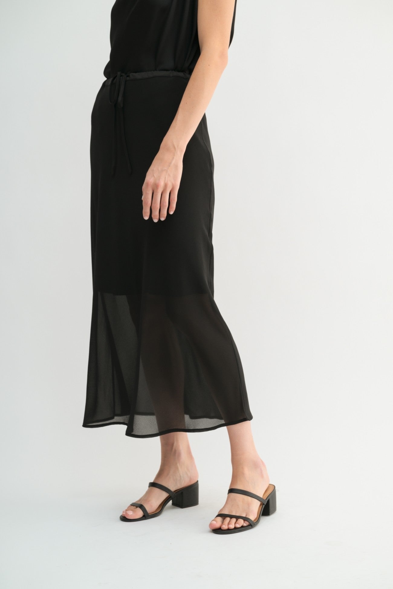 Fun2Fun Double Layered Midi Skirt
