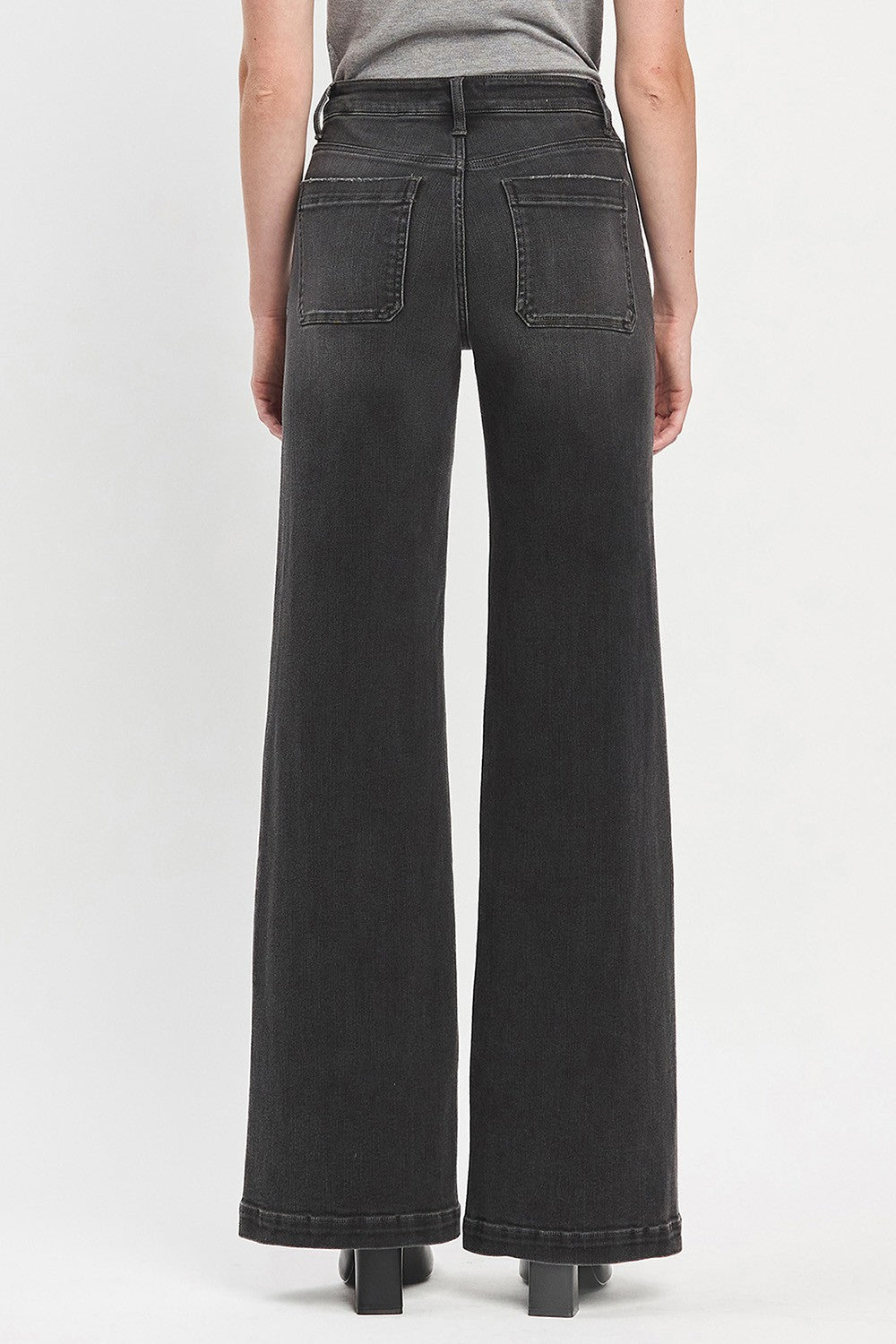 Vervet High Rise Wide Trouser Jeans