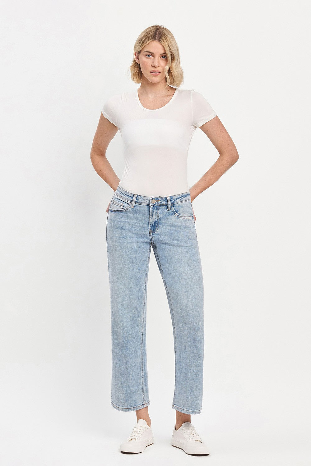 Vervet Mid Rise Dad Jeans