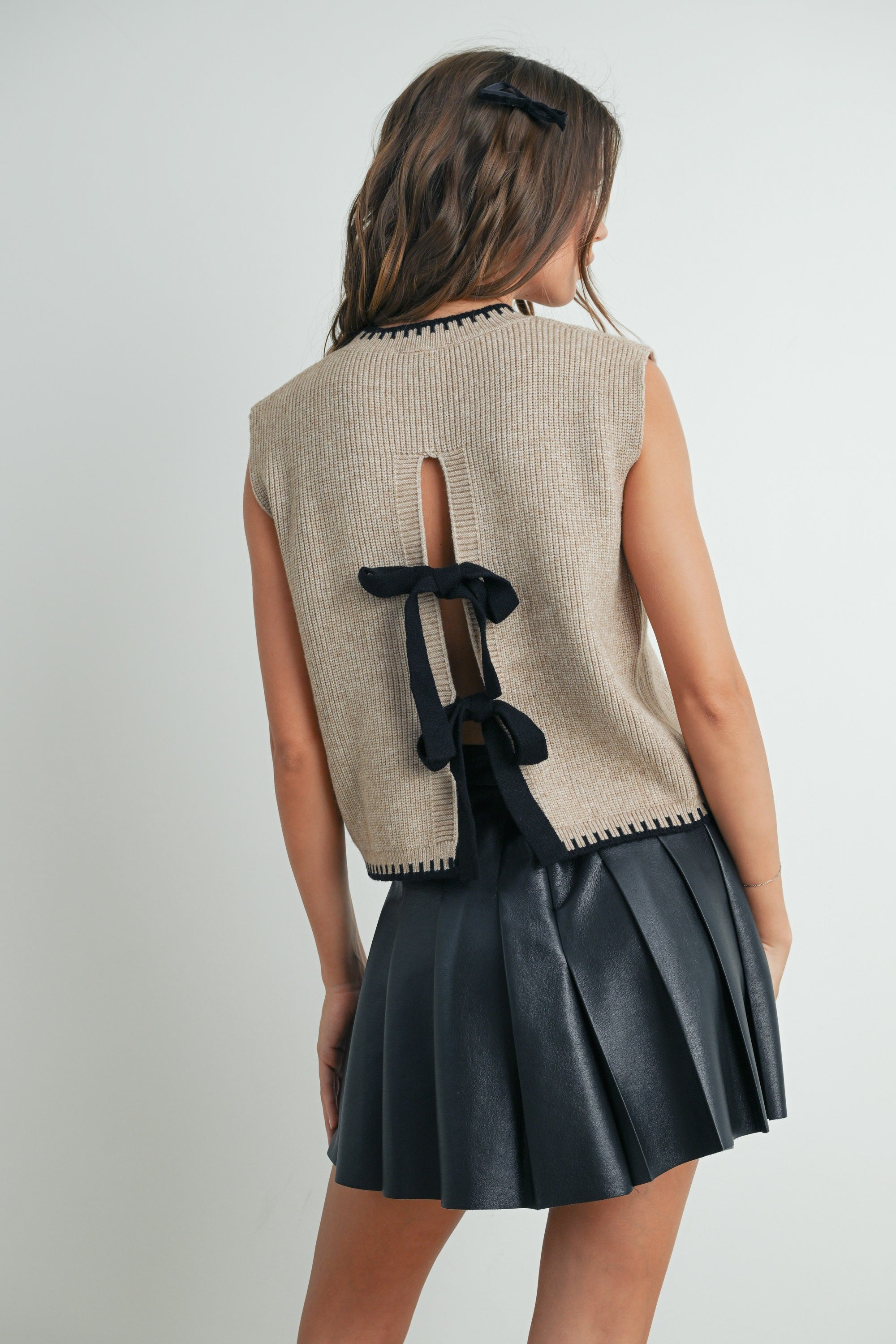 Buttermelon Soft Ribbed Sweater Vest