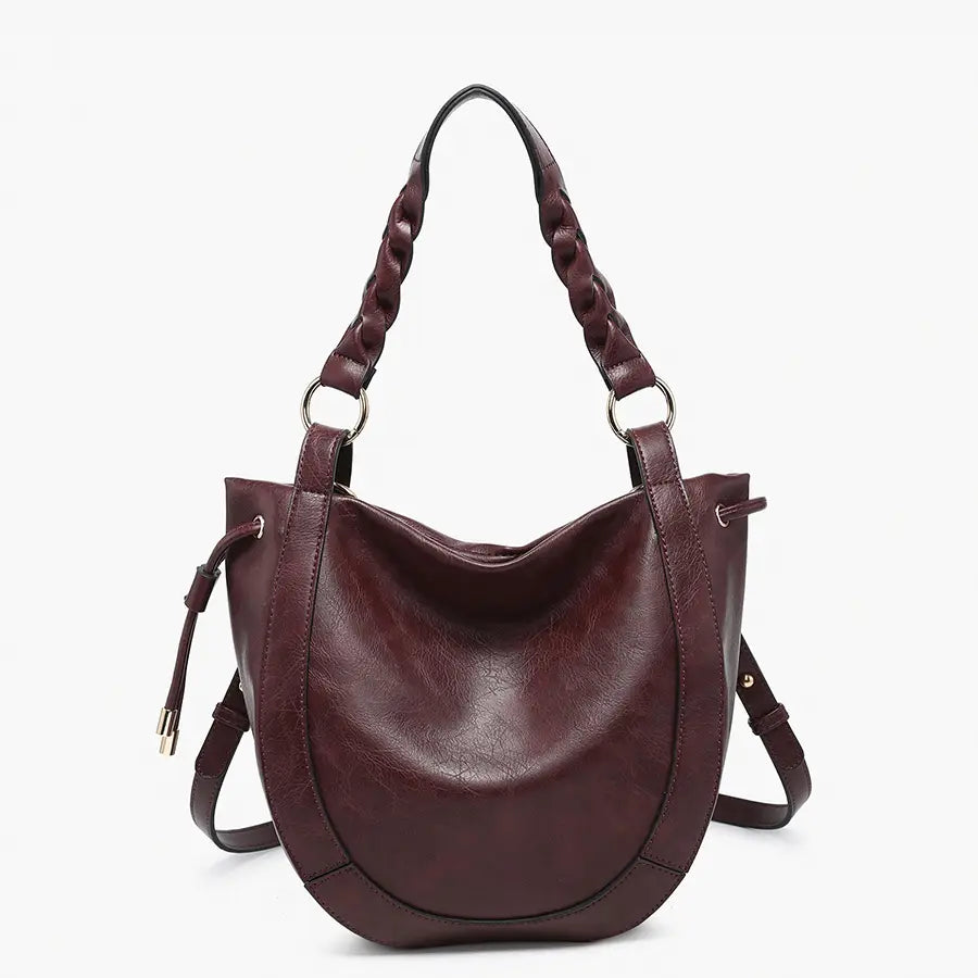 Rowan Paneled Hobo Bag (Various Colors)