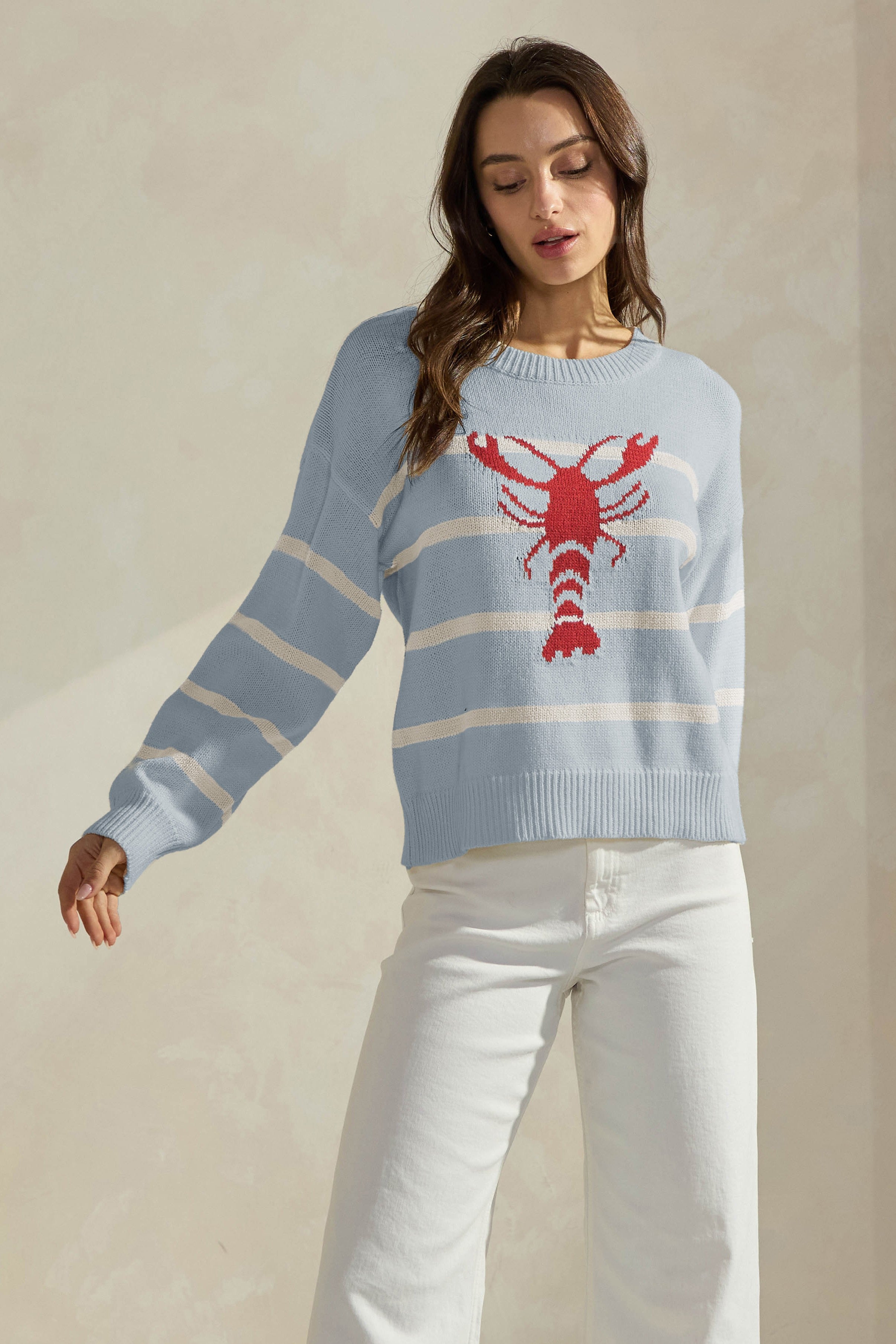 Able Striped Lobster Sweater