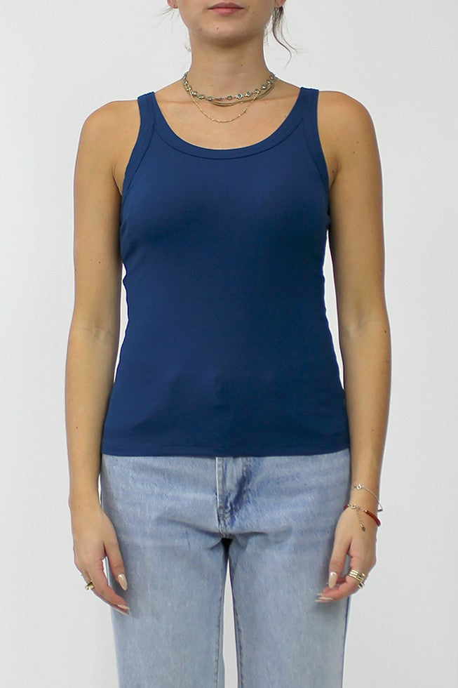 EN CREME Scoop Neck Tank (Various Colors)