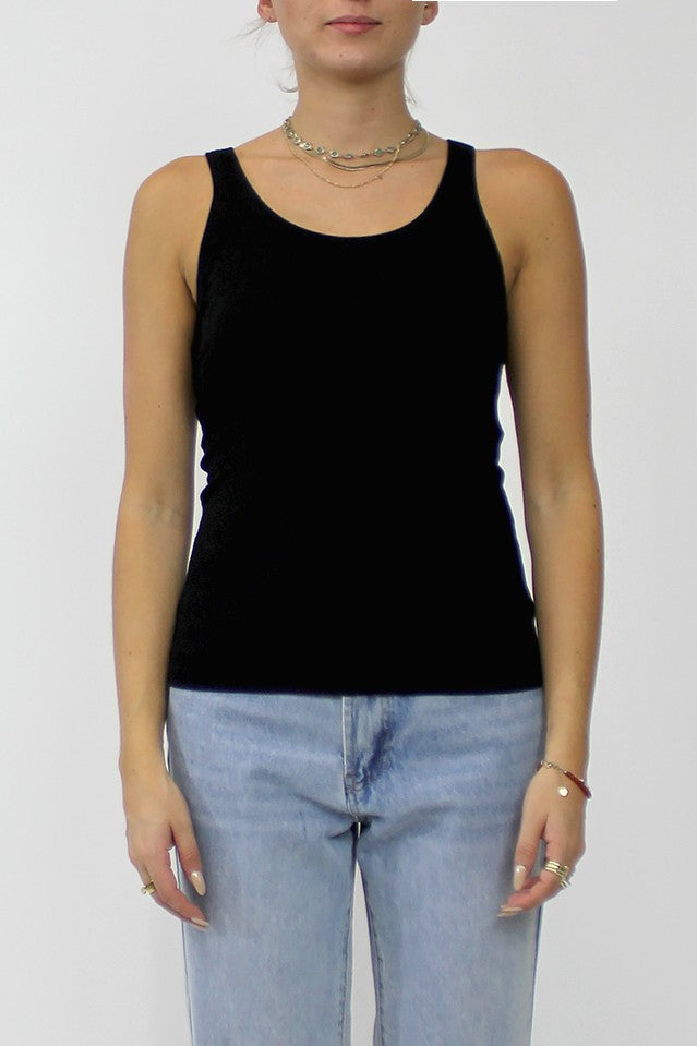 EN CREME Scoop Neck Tank (Various Colors)