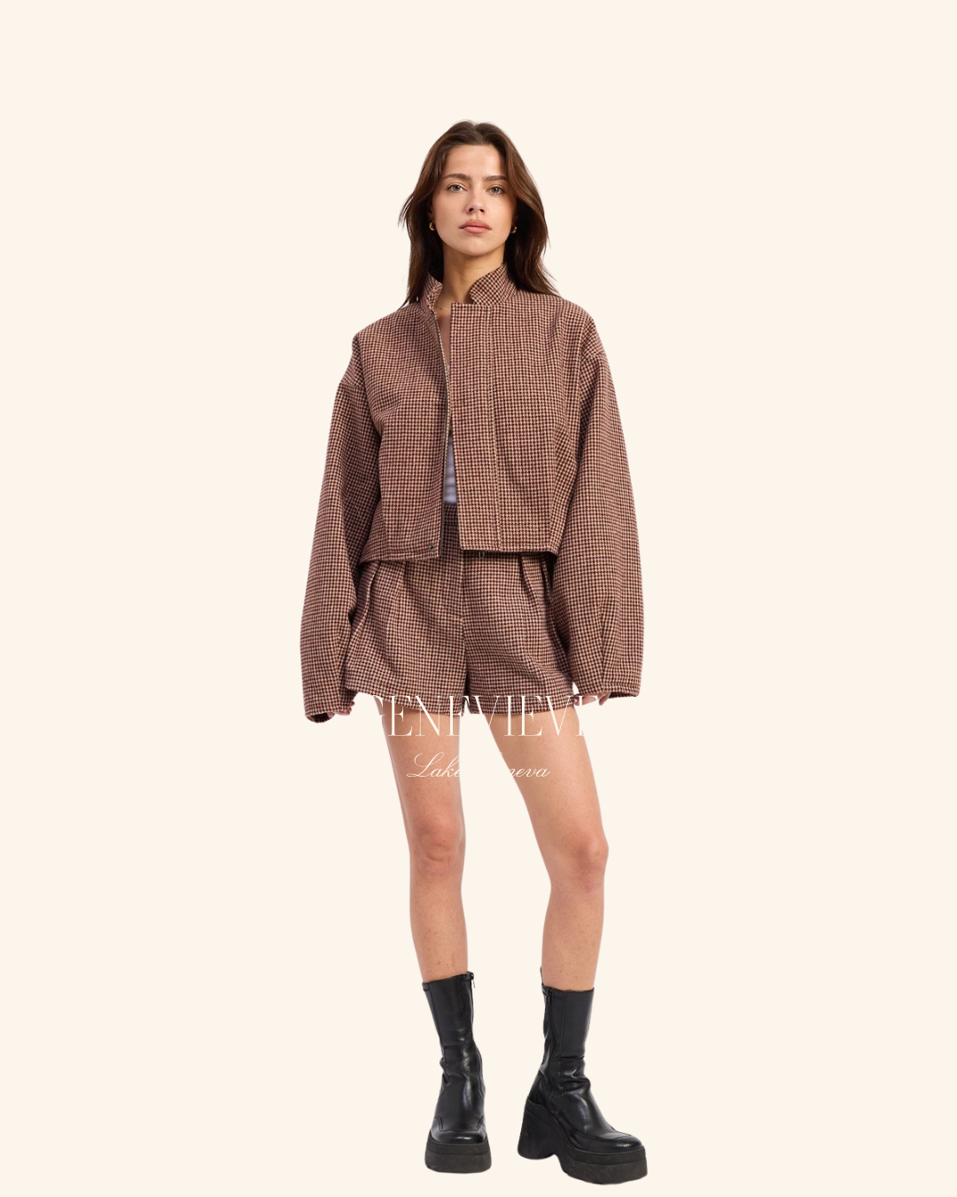Emory Park Red Brown Hounds Jacket