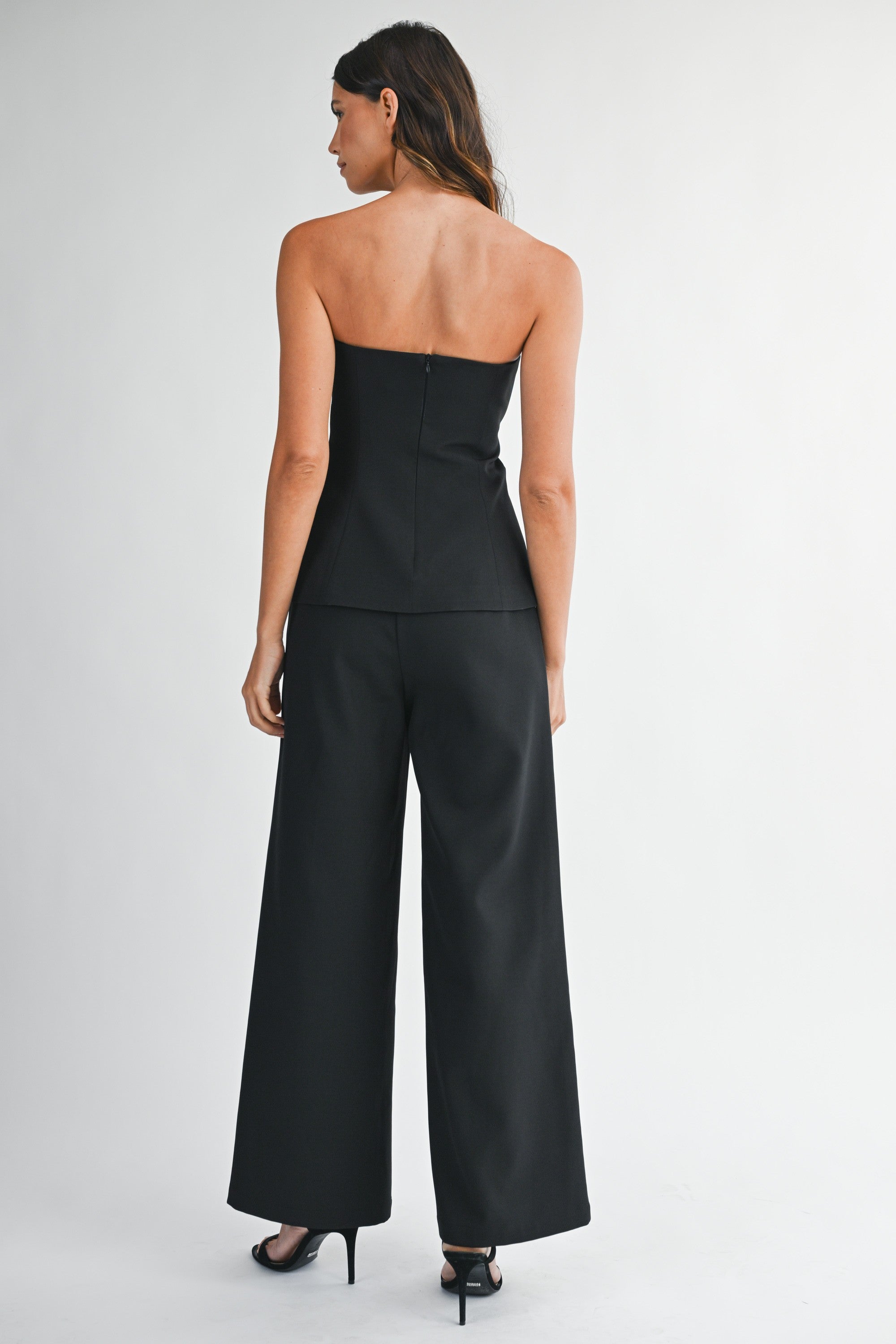 Mable Strapless Tailored Tube Top