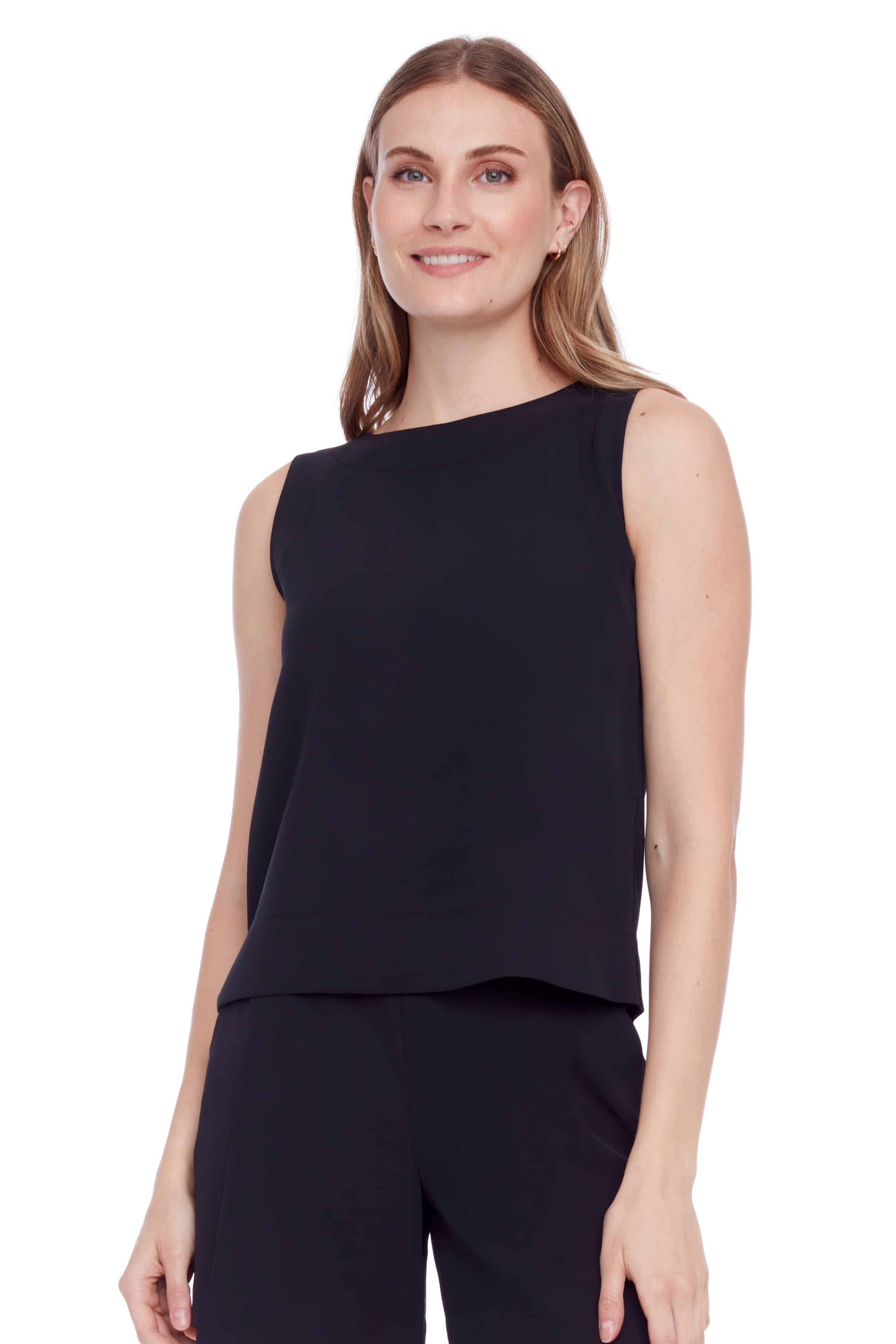 ILTM Gianna Solid Vegan Silk Tank (Various Colors)