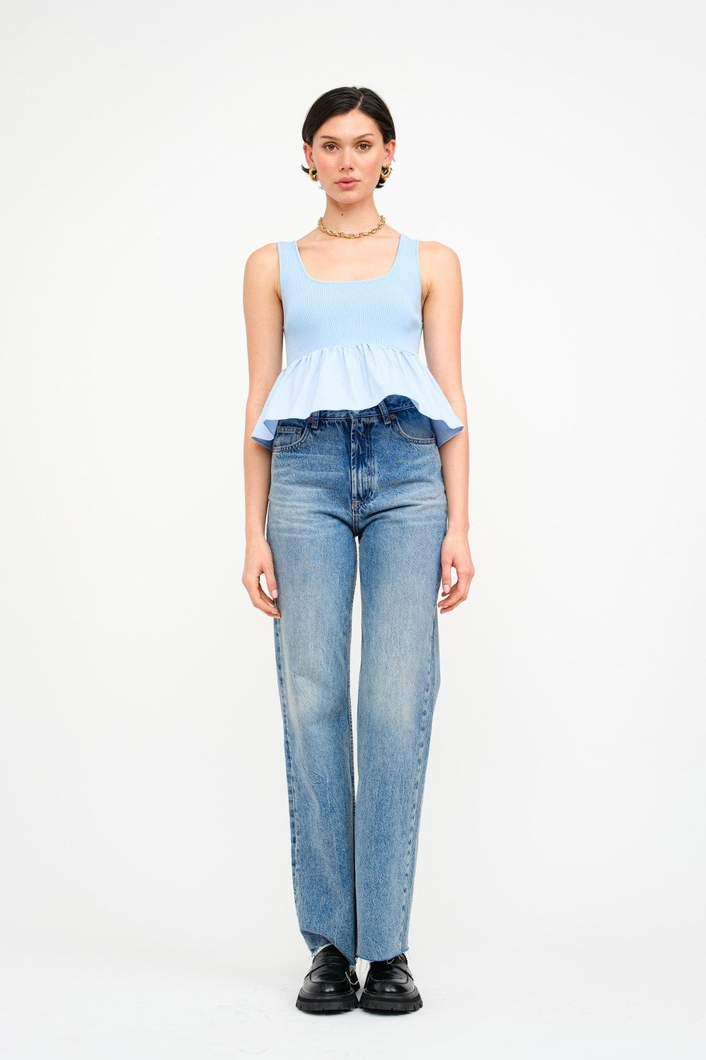 Sofie The Label Raina Blue Top