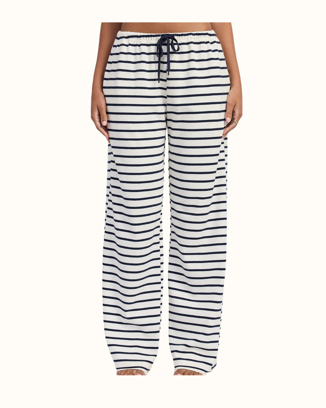 Emory Park Striped Hardware Halter Top