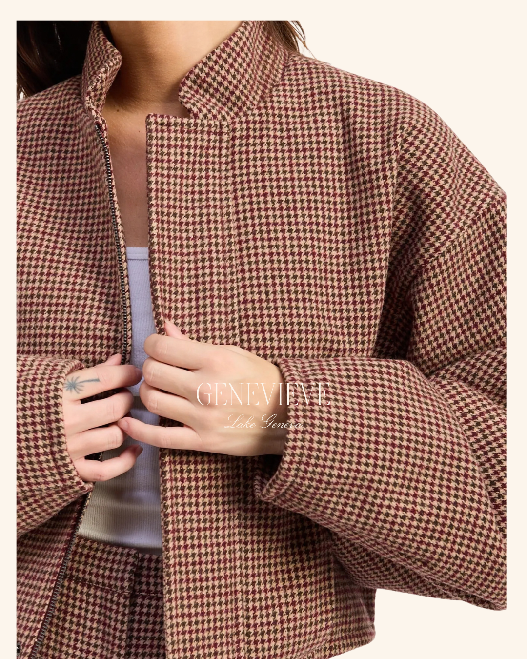 Emory Park Red Brown Hounds Jacket