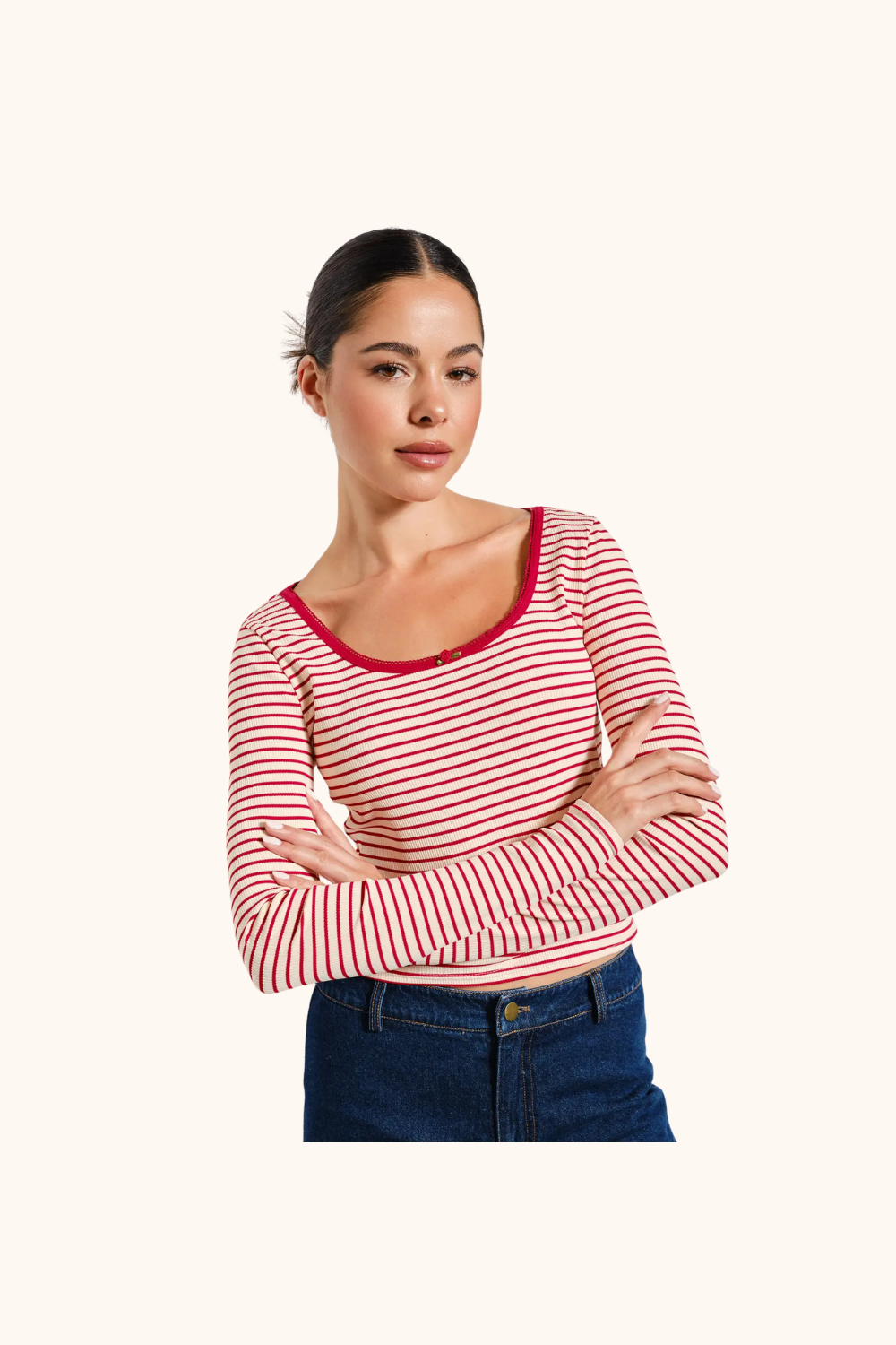 Pretty Garbage Ryan Striped Top