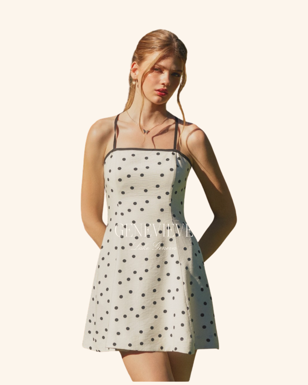 Dress Forum Polka Dot Mini Dress